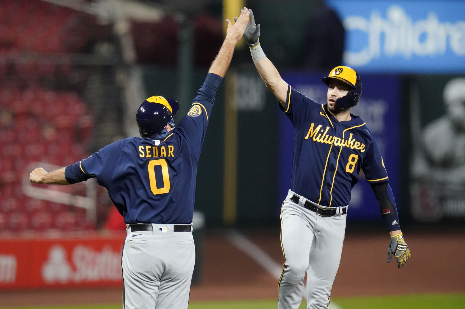 Brewers Cardinals Baseball